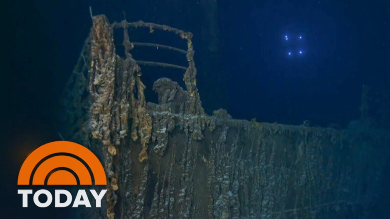 New images of Titanic show the ship's iconic railing has broken off