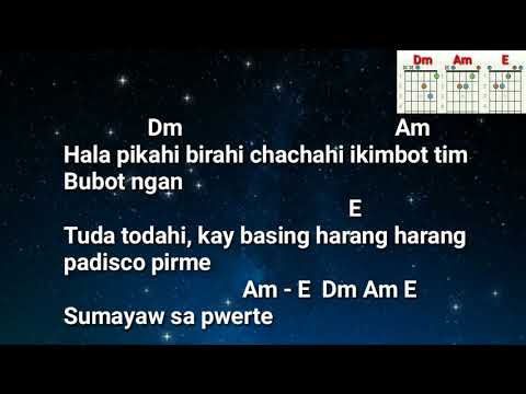 Pikahi Birahi - Cristolo "Dodoy" Torres (Waray waray Chacha) Lyrics & Easy Chords