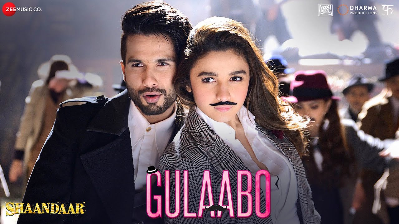 Gulaabo - Full Video| Shaandaar | Alia Bhatt & Shahid Kapoor | Vishal Dadlani | Amit Trivedi