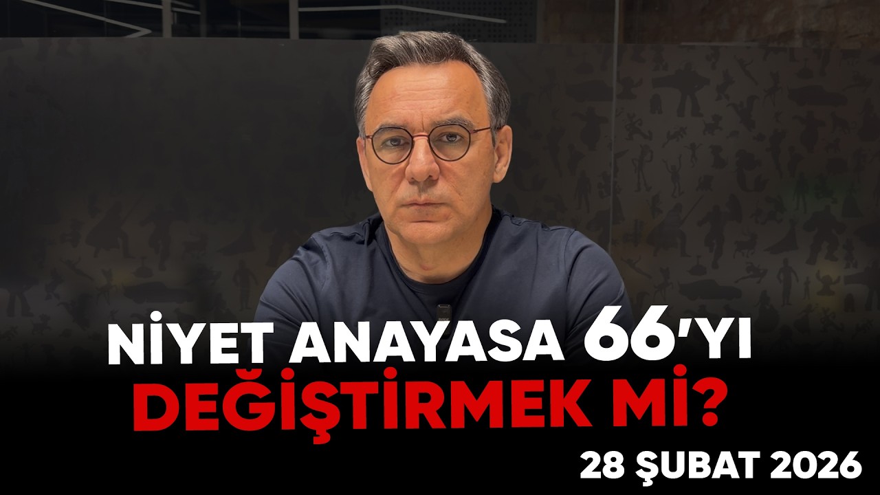 Deniz Zeyrek: "Niyet Anayasa 66’yı değiştirmek mi?" #anayasa