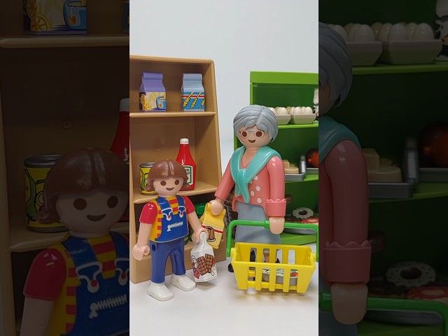 Vídeo relacionado con PLAYMOBIL MyLife Promo Pack 71648 Supermercado ecológico, Incluyendo Caja registradora con Cinta transportadora, Carrito de Compras y Tres Figuras, Juguetes para niños y niñas a Partir de 4 años