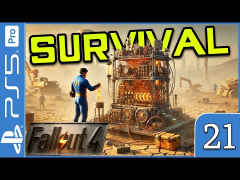 FALLOUT 4 (PS5 Pro) - Survival Mode PART 21: The Molecular Level Quest pt2 (4K 60FPS)