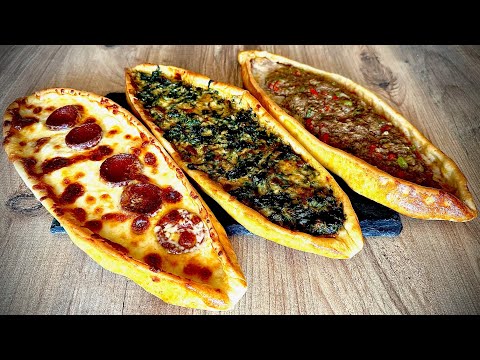 Everyone Should Taste This Food. Turkish Famous Food Pide