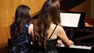 Three Pieces for Four Hands (Allegretto grazioso)