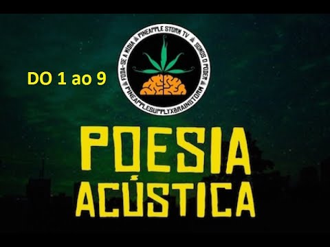POESIA ACÚSTICA DO 1 AO 9 C/CLIPE