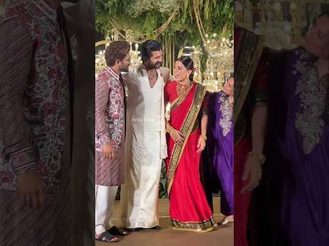 విజయ్ రష్మిక రిసెప్షన్ కు వచ్చిన అల్లు అర్జున్ | Allu Arjun Attend On Vijay Rashmika Marriage