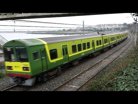 Irish Rail 8500 Class Dart Train number 8608 - Monkstown, Dublin