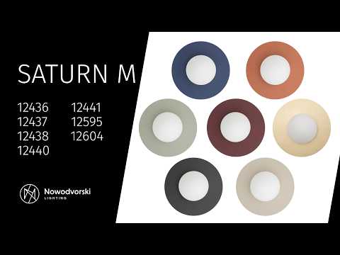 Бра, настінний світильник Nowodvorski 12438 Saturn M G9 1x4W IP20 сіро-зелений