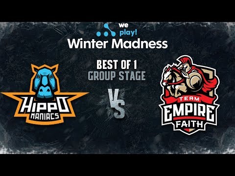 Hippomaniacs vs Empire Faith Bo1 - WePlay! Winter Madness - Group Stage