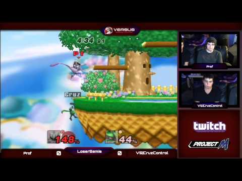VS Weekly 9/25/14 - Losers Semis- Prof (Mewtwo) vs VS|Cruz Control (Lucario) - ProjectM