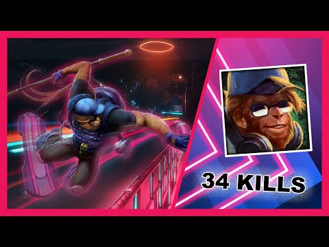 HoN MONKEY KING Quad Kills by polazl800 - Rank Diamond