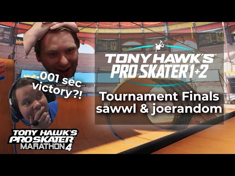 Tony Hawk's Pro Skater 1+2 Tournament Finals by sawwl, joerandom - Tony Hawks Pro Skater Marathon 4