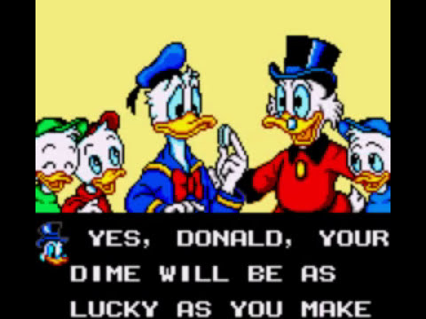 The Lucky Dime Caper starring Donald Duck Game Gear