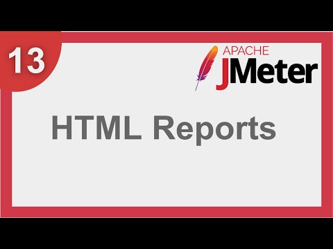 JMeter Beginner Tutorial 13 - How to create HTML Dashboard Reports from command line