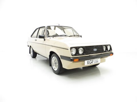 A Superb Very Original Ford Escort Mk2 RS2000 Custom with 31,786 Miles - SOLD!