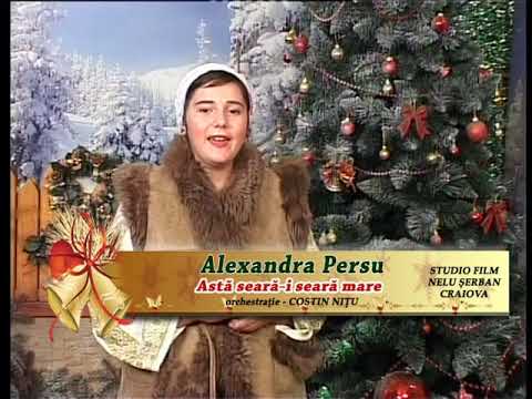Alexandra Persu  - Astă seară-i seară mare  -  COLIND - (Cover)