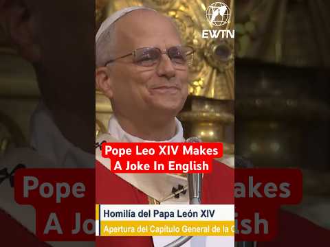 Pope Leo XIV Makes A Joke About The Holy Spirit In English