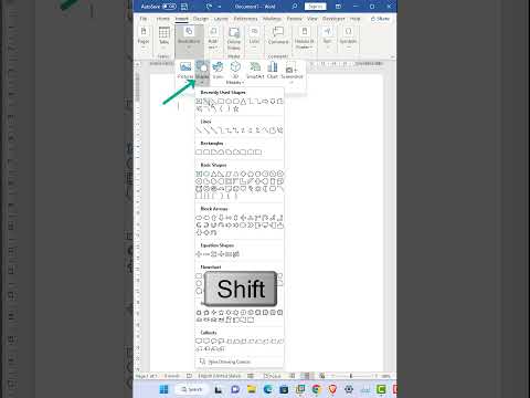 How to Draw a Straight line in MS Word | Technical with Urvashi