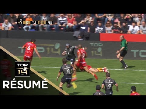TOP 14 - Résumé Toulouse-Perpignan : 47-7 - J26 - Saison 2018/2019