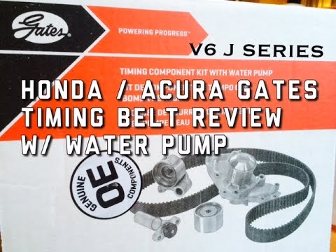 Unboxing Gates Timing Belt J Series Honda Acura V6 Review - Bundys Garage