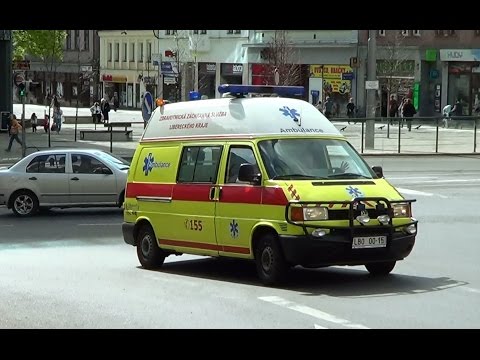ZZS Libereckého kraje RZP v Liberci | Liberec Region EMS ambulance responding [CZ | 4.5.2015]