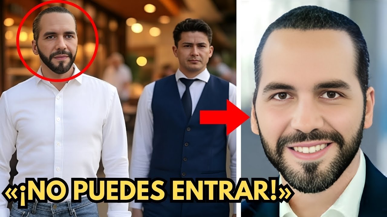 Le negaron la entrada a Nayib Bukele en un café… su respuesta sorprendió a todos.