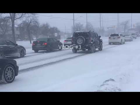 //VLog # 3 \\ Snow Storm in Ontario 2019