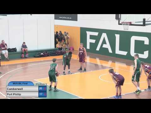 MUVJBL Regional u14B Grand Final  Camberwell vs. Port Phillip 13 September 2015