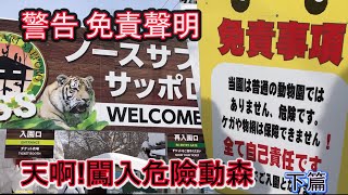 【警告!!免責聲明 野生動森】進入野生園區後,一切後果自行負責!札幌野生動物園|下集