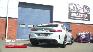 Video: Milltek Edelstahl Duplex Racing-Komplettanlage ab OPF BMW 8er M8