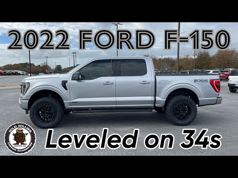 2022 ICONIC Ford F-150 COVERT Leveled on 34s- WHEEL POLL WINNER! KMC KM549