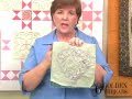 Marking quilting designs on your top