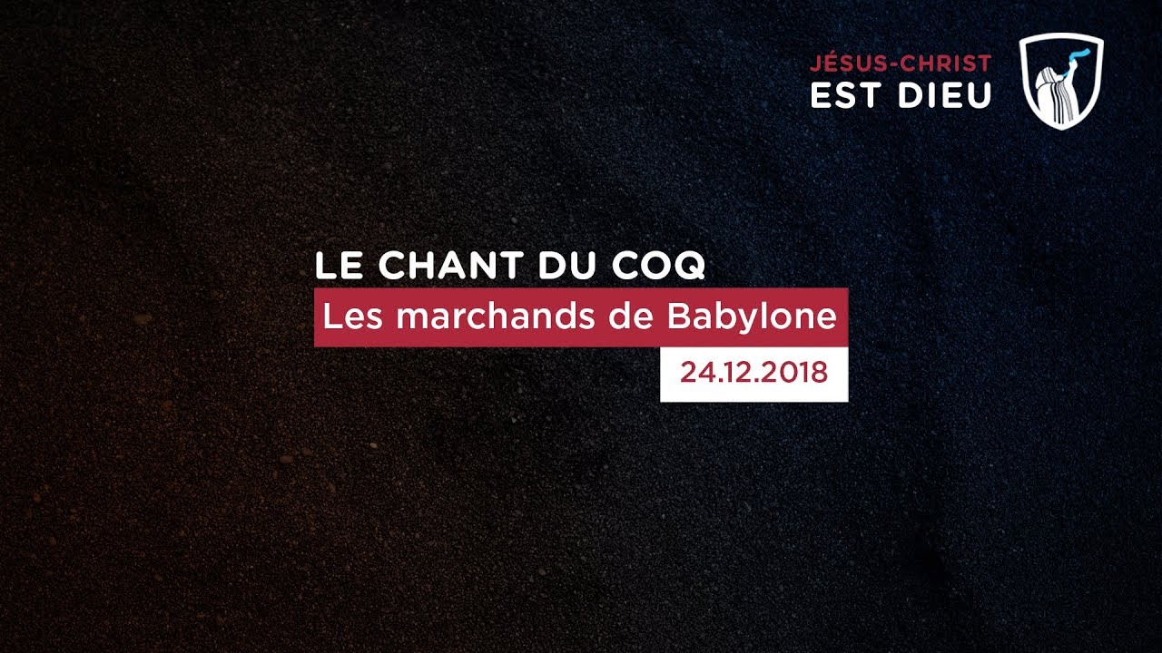 Thumbnail of video: Les marchands de Babylone (1/2)
