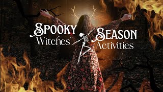 Preparing for Samhain | Spooky Season witches' activities