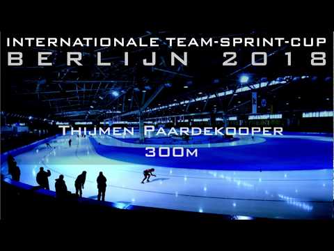 Thijmen Paardekooper 300m  Sprintcup Berlijn 2018