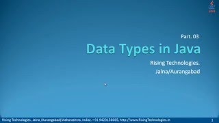 Download the video "03   Primitive Data Types in Java"