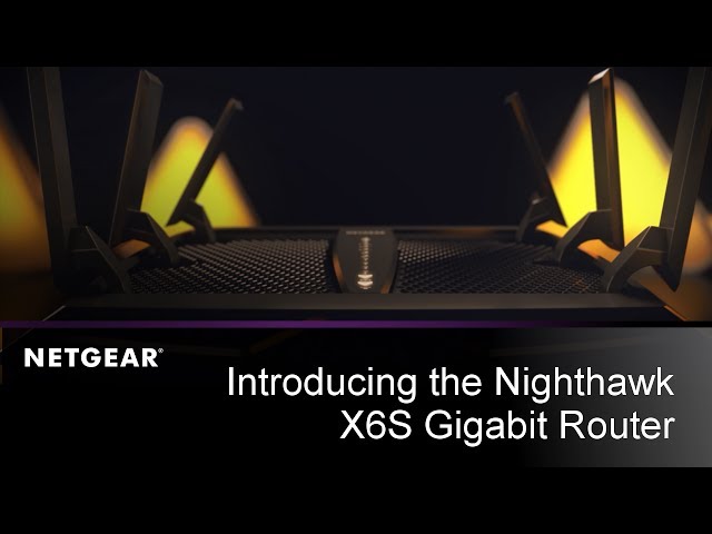 Vidéo teaser pour Introducing the NETGEAR Nighthawk X6S | R8000P