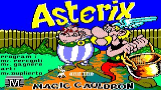 [Amstrad CPC] Asterix And The Magic Cauldron - Longplay