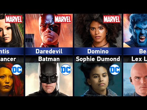 Marvel vs DC: Actors Who Worked in Both