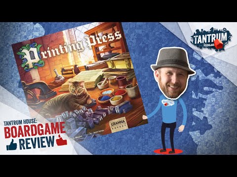Printing Press Board Game Review
