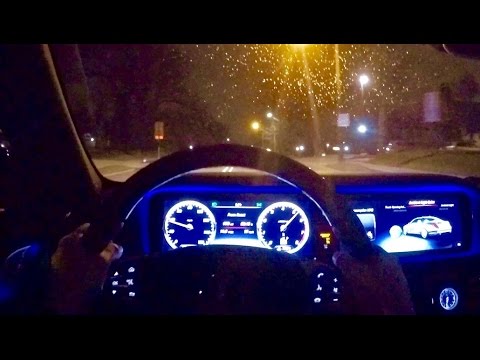 What It's Like To Drive A '16 Mercedes S550 (Night POV Drive)