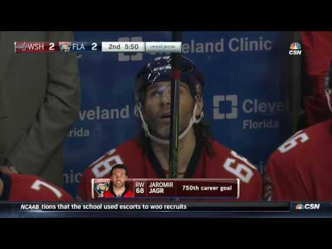 Milestone: Jagr scores 750th career goal