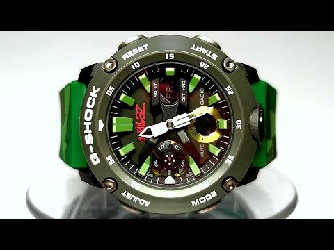 Casio G-SHOCK GA-2000GZ-3A Gorillaz Limited edition Module 5590 watch 2019