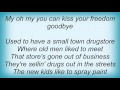 Lynyrd Skynyrd - Kiss Your Freedom Goodbye Lyrics