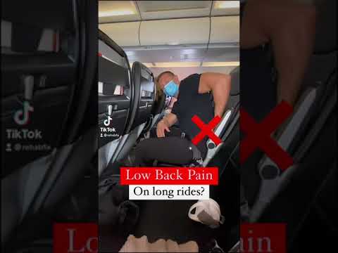 No More Back Pain on Plane Rides!
