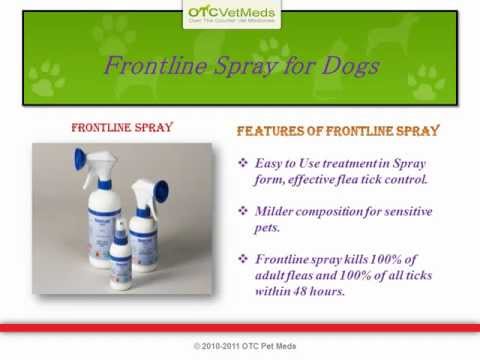 comment appliquer frontline spray