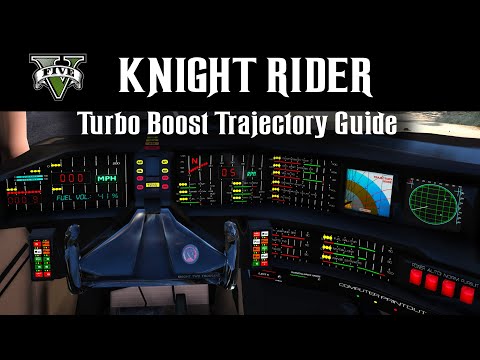 Knight Rider Mod GTA 5 - New Turbo Boost Trajectory Guide