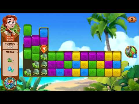 Lost Island Level 1036 Gameplay