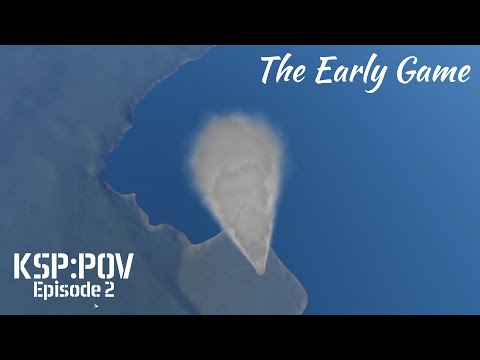 KSP:POV ep. 2 - The Early Game || Kerbal Space Program || IVA Probe Control Room