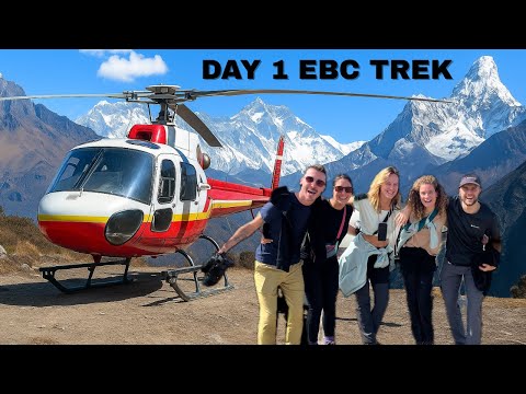 Flying to the World's Most Dangerous Airport BY HELICOPTER?!